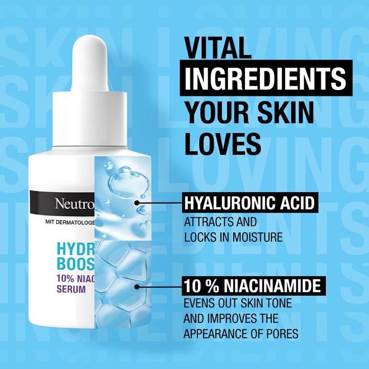 Actual product image Neutrogena Hydro Boost serum z niacynamidem 30ml (30 ml)
