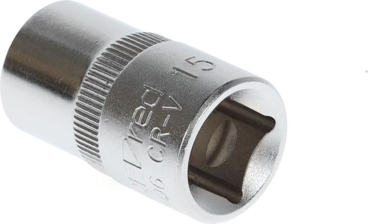 Actual product image Gedore Red 1/2 Socket 6-sided. short Ø 15 mm (15 mm)