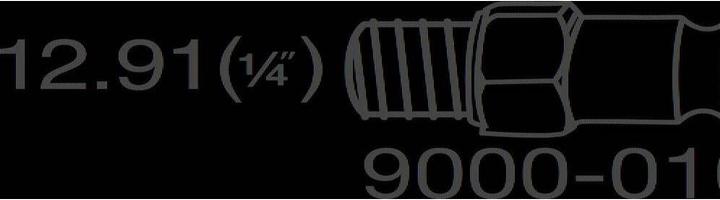 Immagine prodotto HAZET Riduttore di pressione 9000-080 Filetto mm 12,91 1/4 ″ 6,3 bar