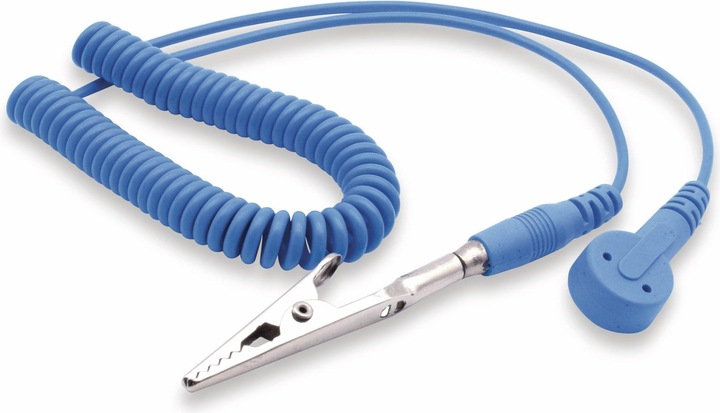 Produktbild Quadrios ESD-Erdungskabel 1.80 m Druckknopf 10 mm, Stecker, Krokodilklemme