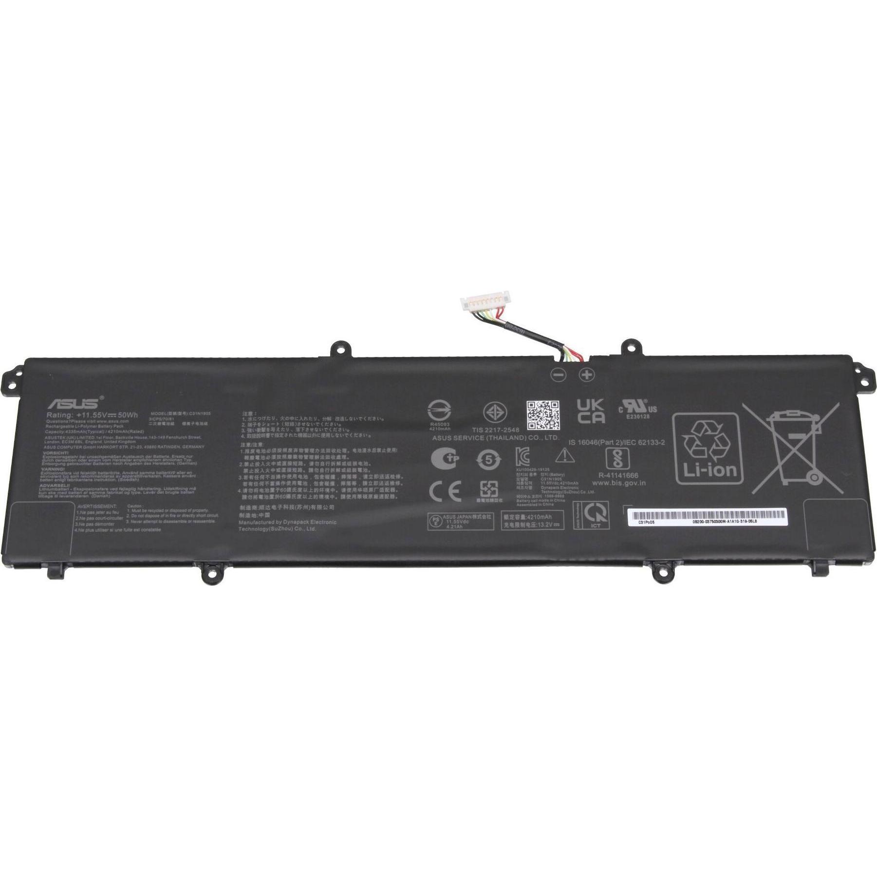 ASUS 0B200-03580100 (3 Zellen, 4335 mAh), Notebook Akku