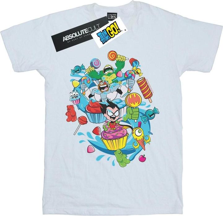Image du produit - T-shirt TEEN TITANS GO CANDY MANIA - Homme (4XL)