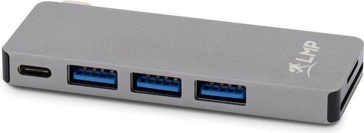 Actual product image LMP Basic Hub 6 Port Space Grey (USB-C, 6 ports)