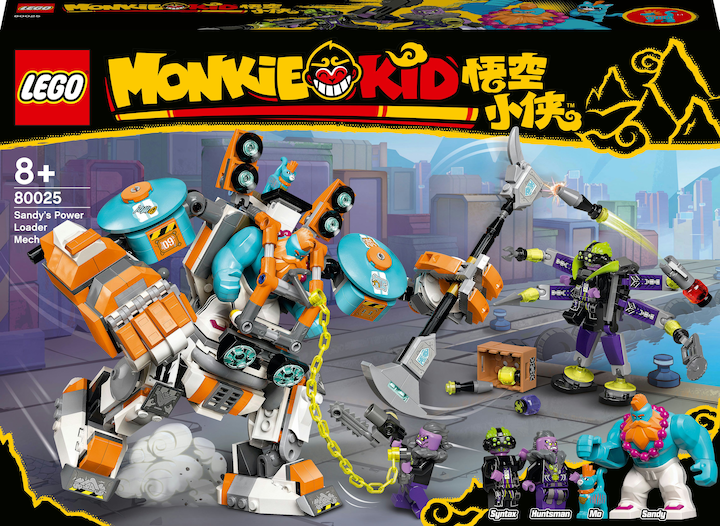 Image du produit LEGO Monkie Kid Supermeca de Carga de Sandy (80025, LEGO Monkie Kid)