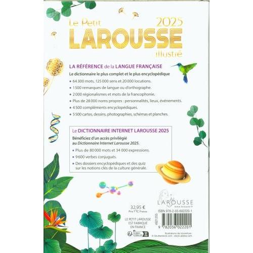 Larousse Dictionnaire Le petit Larousse illustré 2025 - buy at Galaxus