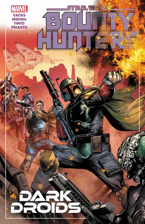 Immagine prodotto Star Wars: Bounty Hunters Vol. 7 - Dark Droids (Inglese, Davide Tinto, Ethan Sacks, Lan Medina, Marco Checchetto, Marvel Vari, 2024)