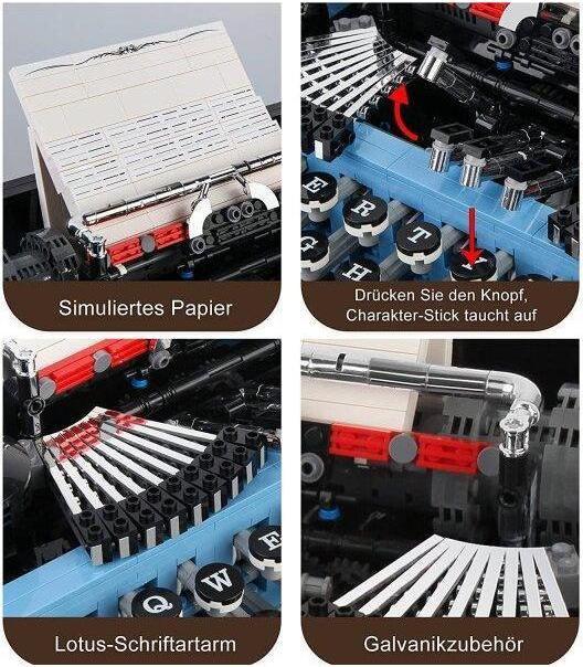 Image du produit Mould King 10032 - machine à écrire