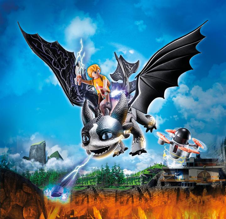 Produktbild Playmobil Dragons: The Nine Realms - Thunder & Tom (71081, Playmobil Dragons)