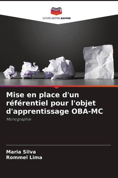 Actual product image Mise en place d'un référentiel pour l'objet d'apprentissage OBA-MC (Rommel Lima, Maria Silva, 2024)