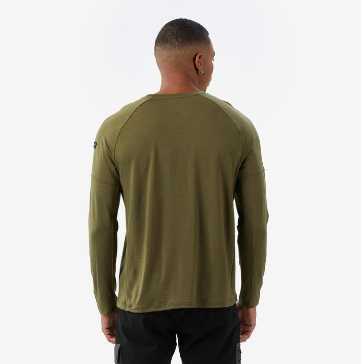 Produktbild Forclaz Langarmshirt Herren - Merino Resist grün (S)