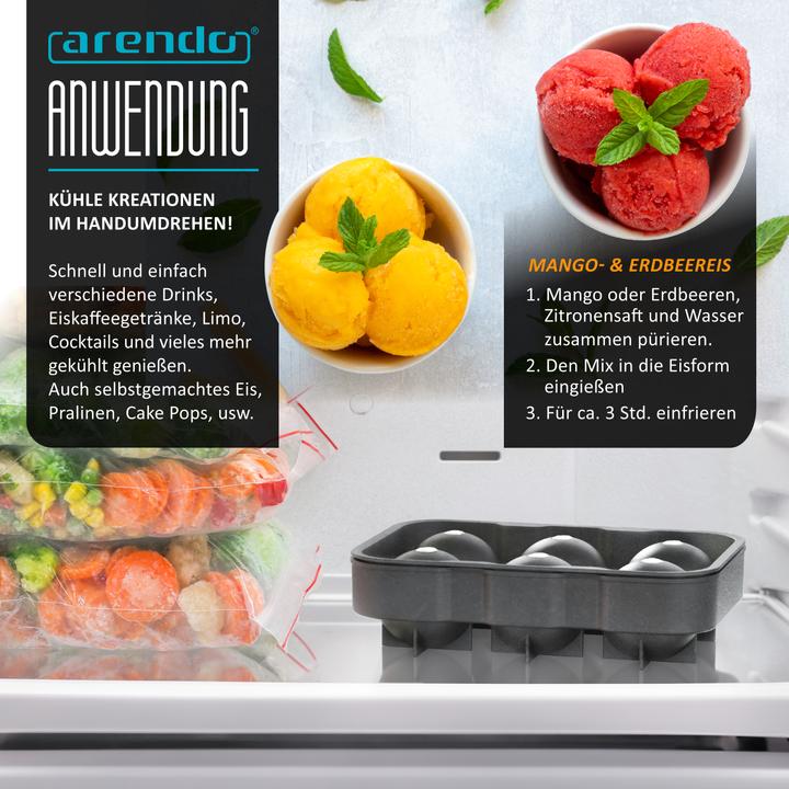 Produktbild Arendo Eiswürfelform