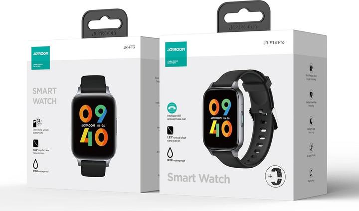 Produktbild Joyroom Fit-Life smartwatch dark gray (JR-FT3) (37 mm)