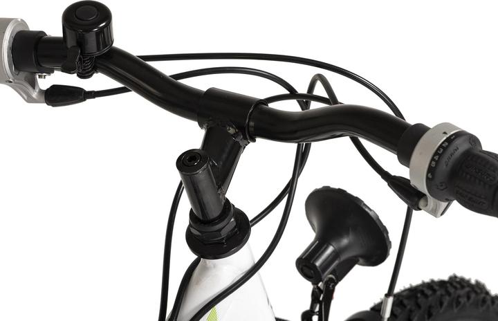 Produktbild Wyld Kinder-Mountainbike Fully ATB 24" Zodiac weiss-grün 18 Gänge RH 38 cm (24")