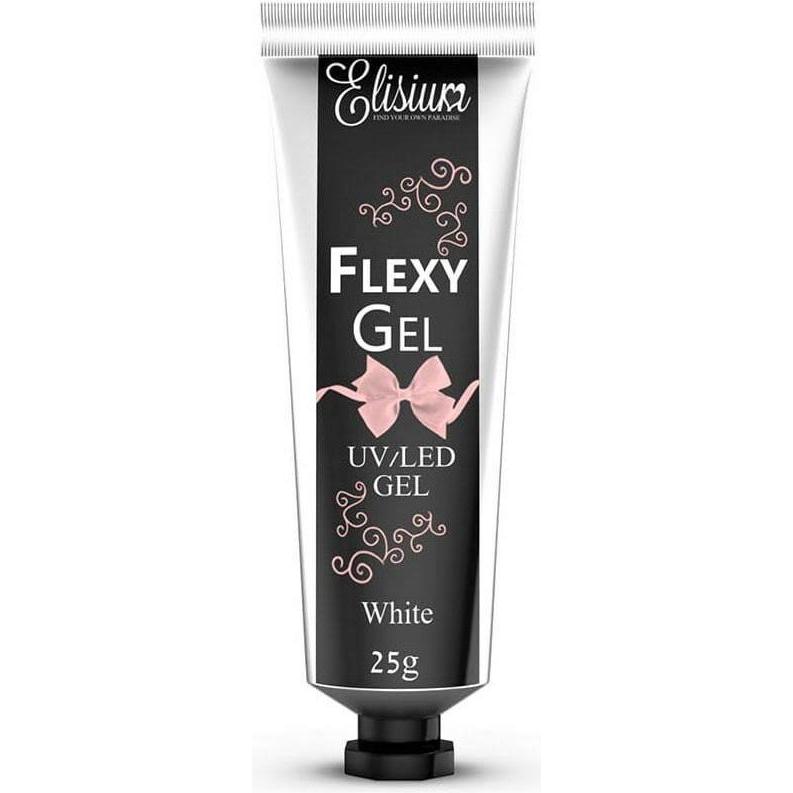 Thumbnail - Elisium, Nagelpflegemittel, Flexy Gel White Nail Extension Gel 25G