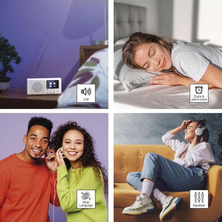 Produktbild Emos P-600b (DAB+, DAB, FM, Bluetooth)