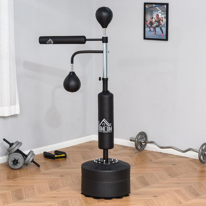 Actual product image Homcom 3-in-1 boxing stand with 2 speed balls (88 cm, 11.50 kg)