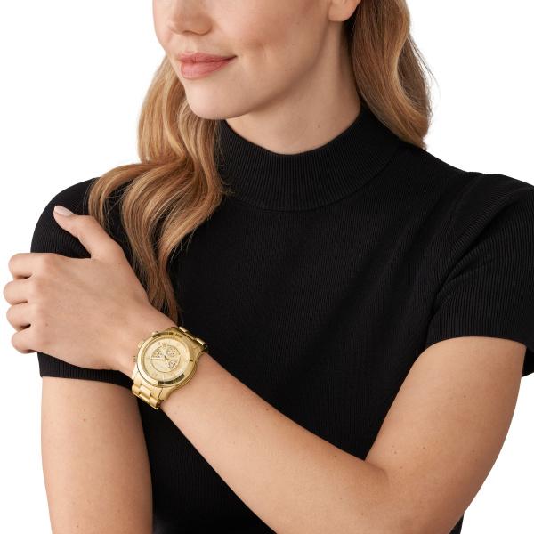 Actual product image Michael Kors Runway (Chronograph, Analogue wristwatch, 45 mm)