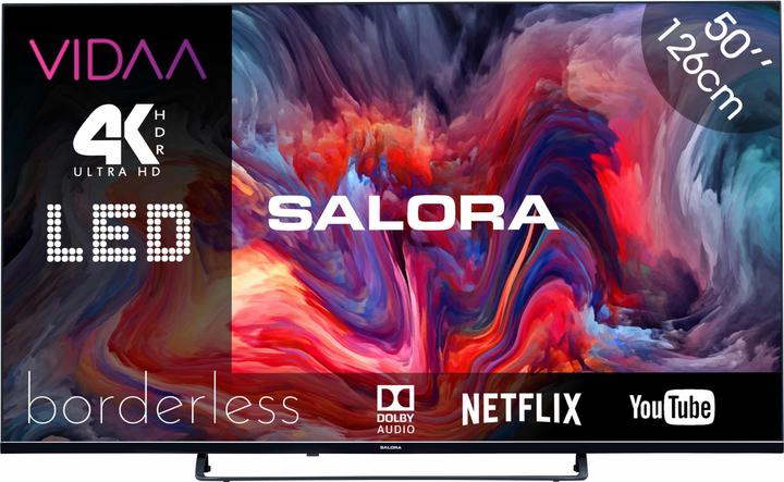 Actual product image NEC UHD VIDAA smart tv with DVB-S2/T2/C, WIFI and Bluetooth (50", LED, 4K)