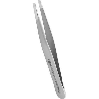 Staleks Silber Pinzette, Vj Augenbrauenpinzette Pro Chirurgischer Edelstahl Te-10/4