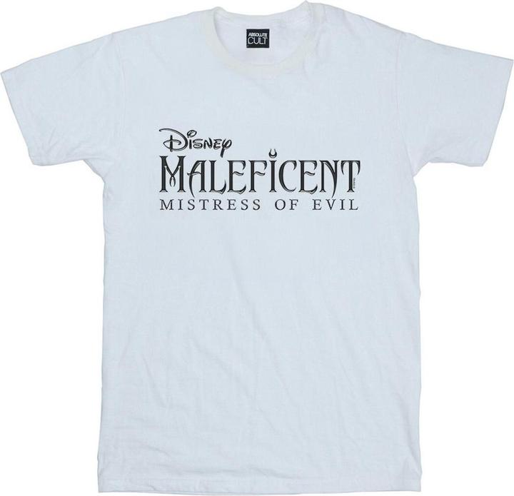 Actual product image Disney Mens Maleficent Mistress Of Evil Logo T-Shirt (L)