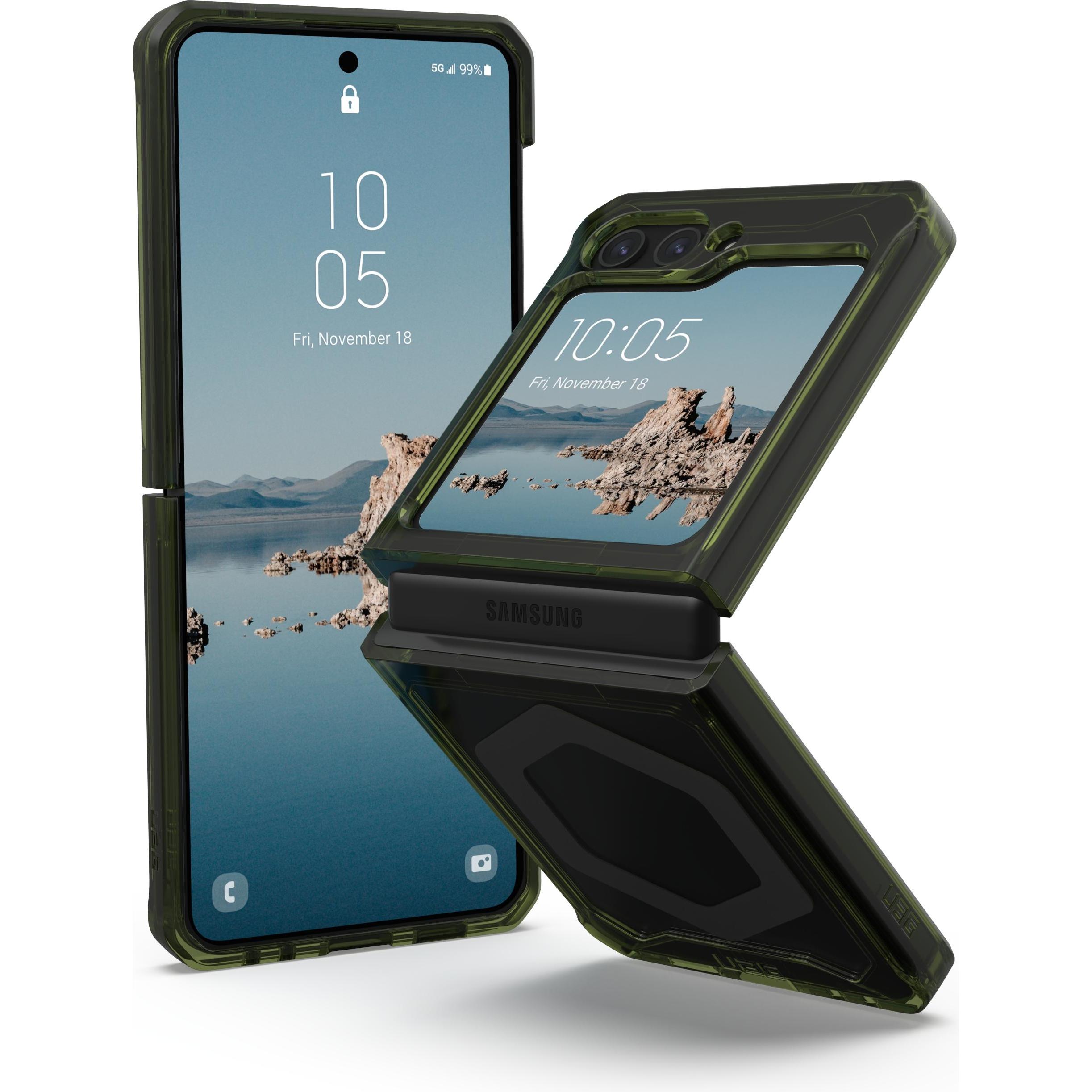UAG Plyo Pro (1 Stück, Samsung Galaxy Z Flip5), Smartphone Schutzfolie, Schwarz