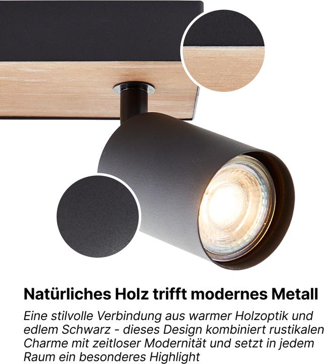 Image du produit Brilliant Jello Wood (345 lm, GU10)