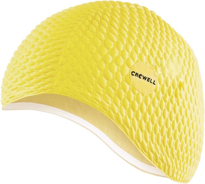 Actual product image Crowell Java Bubble Long Hair Swimming Cap