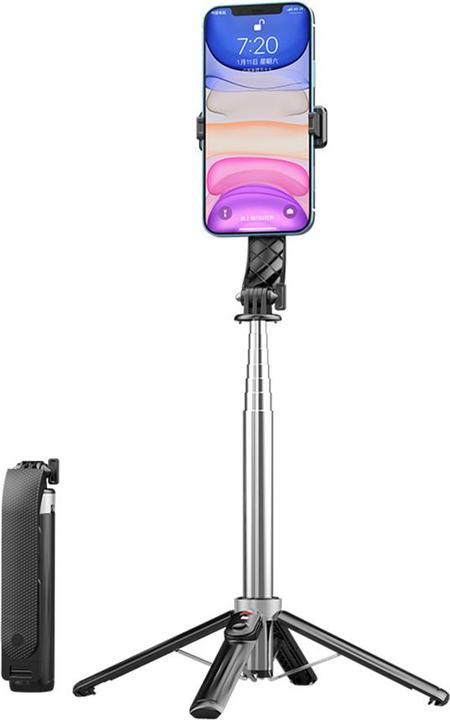 xO Selfie-Stick Bluetooth-Stativ SS11 schwarz 100cm