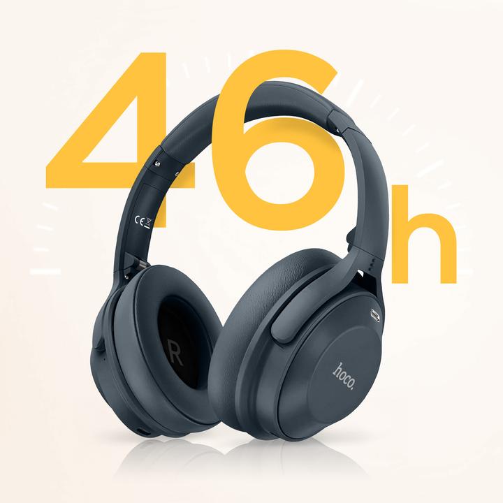 Actual product image Hoco W37 Bluetooth headset (ANC, 46 h, Wireless)