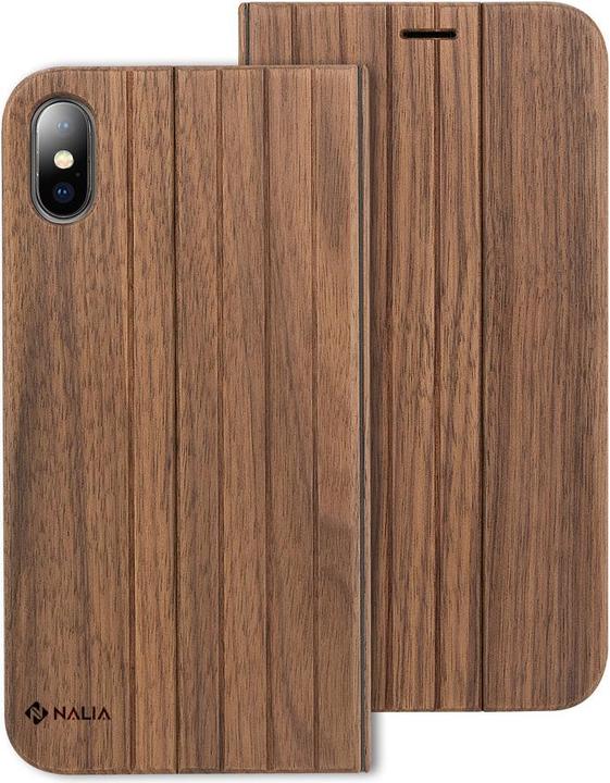 Produktbild Nalia Echt-Holz Handyhülle (Apple iPhone X)