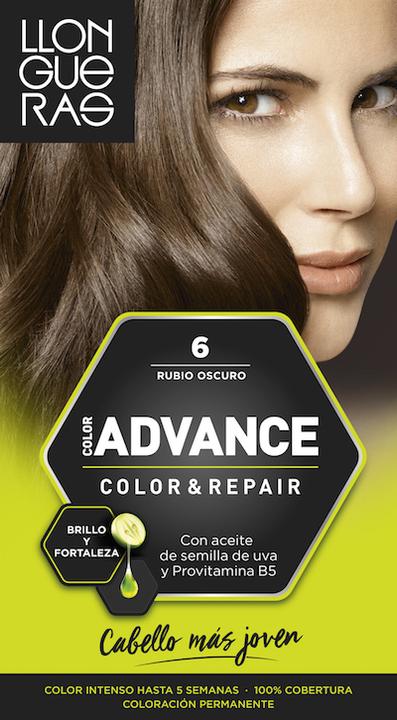 Image du produit Llongueras COLOR ADVANCE #6-rubio oscuro (6)