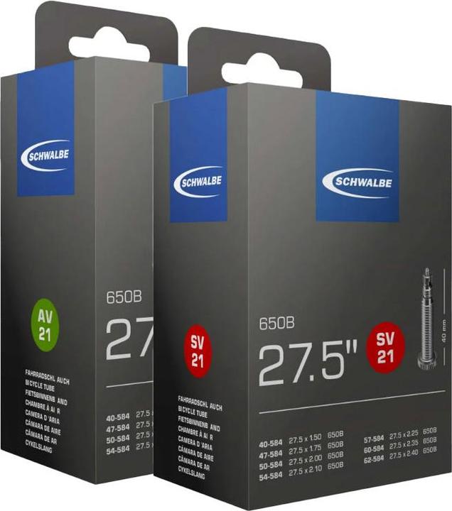 Image du produit Schwalbe Sv21 (Presta (SV), 27.5", 40 mm)