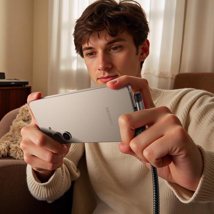 Produktbild Joyroom USB-A to Lightning Angled Fast Charging Cable 3A, 1.2m - Black (1.20 m, USB 2.0)