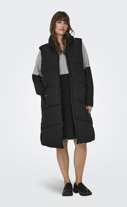 Actual product image Only Round neck Curve waistcoat Down waistcoat (44)
