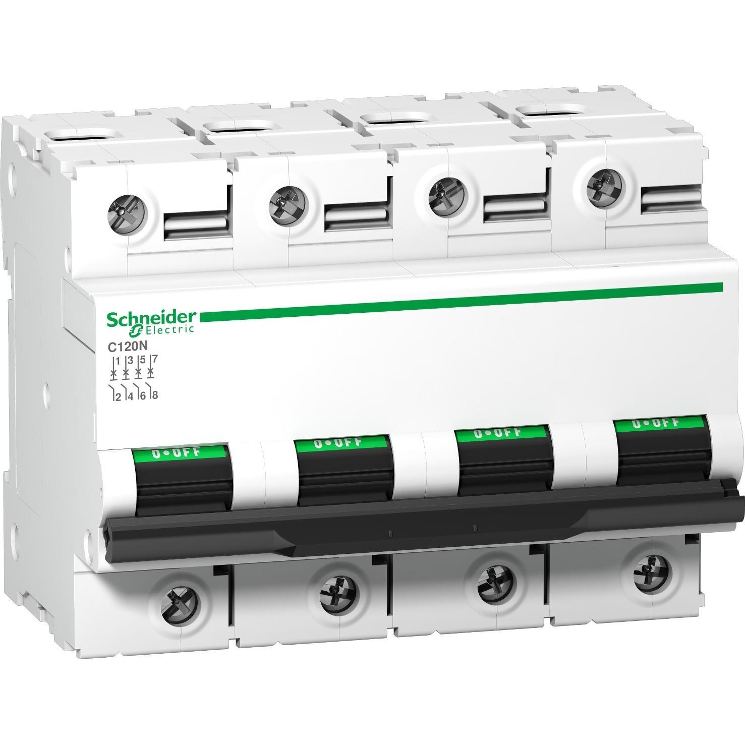 Schneider Electric, Schutzschalter, LSSchalter C20N 4p