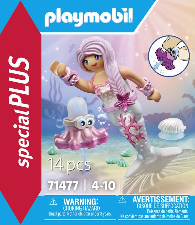 Actual product image Playmobil 71477 Mermaid with squirting octopus (71477, Playmobil Special Plus)