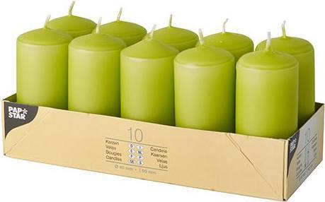 Produktbild Papstar 10585 Wachskerze Rund (e) (10 Stk.)