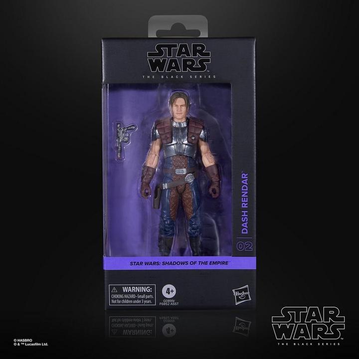 Produktbild Hasbro Star Wars: Shadows of the Empire Black Series Actionfigur Dash Rendar 15 cm