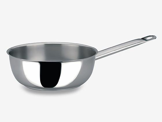 Sitram Sauteuse konisch-3 ply glänzend poliert 24 mm