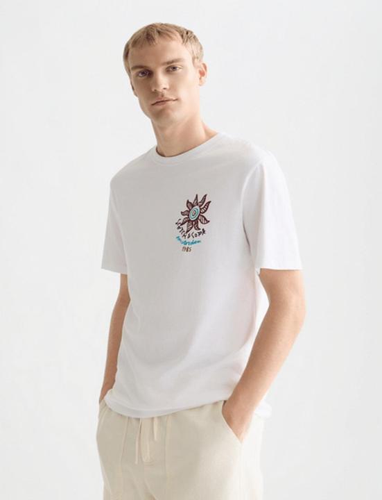 Actual product image Scotch & Soda Front And Back Artwork Regularfit Tshirt (M)