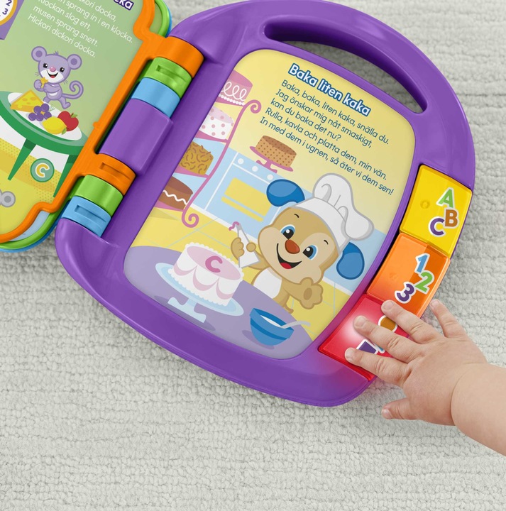 Immagine prodotto Fisher-Price Ridi e impara le filastrocche (Svedese)