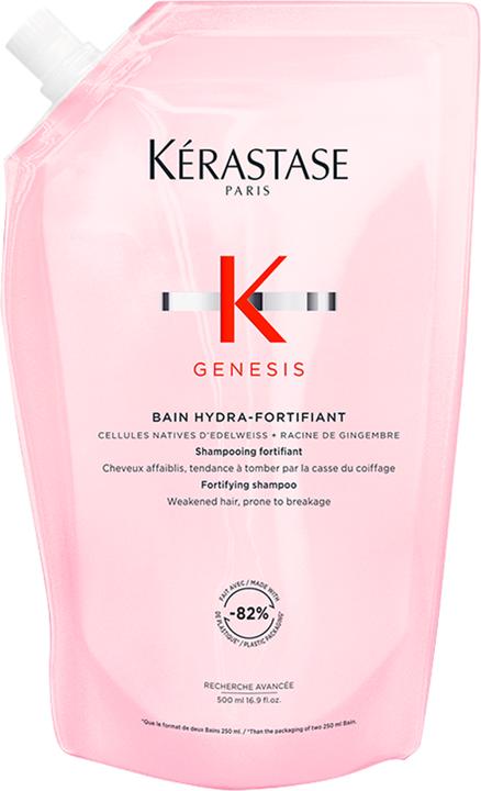 Image du produit Kérastase Bain Hydra-Fortifiant Nachfüllpack (500 ml, Shampoing liquide)