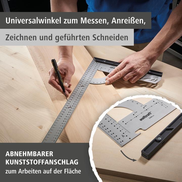 Actual product image wolfcraft 1 universal bracket l=300mm