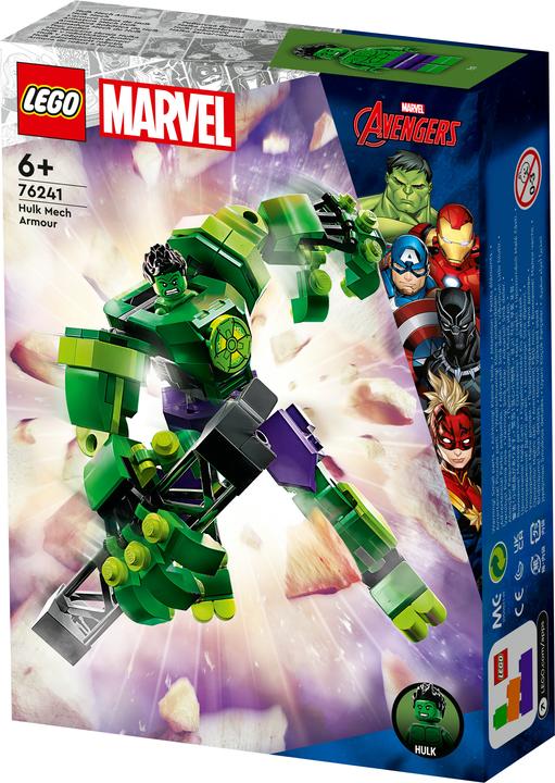 Produktbild LEGO 76241 Hulk Mech-Rüstung (76241, LEGO Marvel)