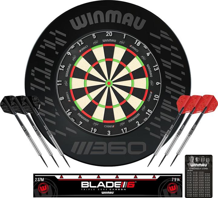 Winmau Dartboard / Surround Bundle Blade 360, 5345