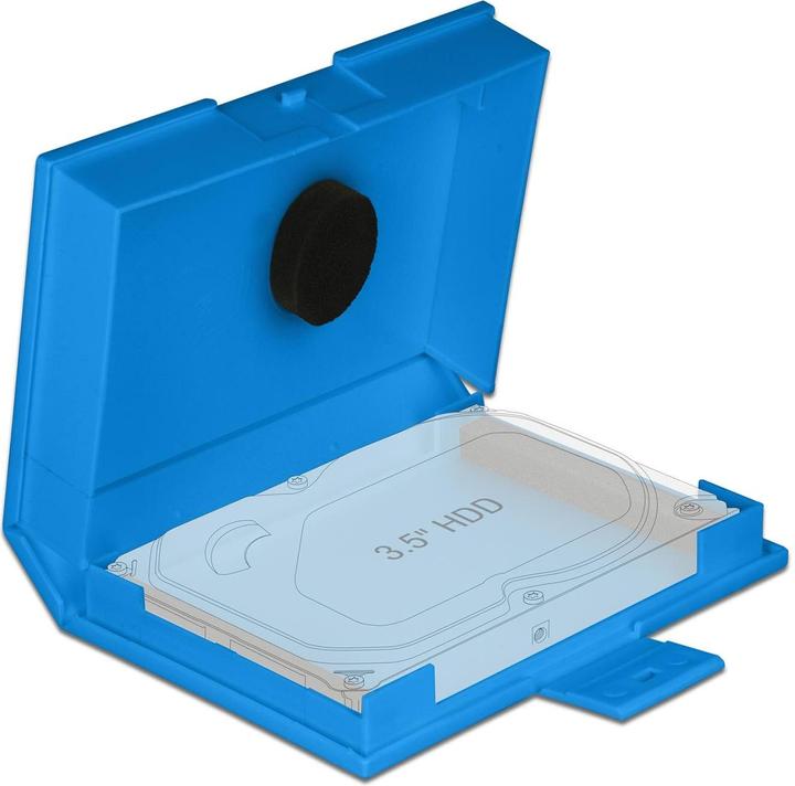 Actual product image Delock Protective box for 3.5" HDD