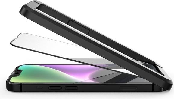 Actual product image Tiger Glass film Recycled, Privacy (1 Piece, Apple iPhone 13 Pro Max, Apple iPhone 14 Plus)