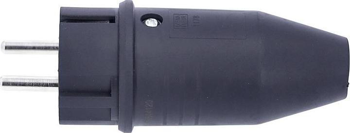 Actual product image As - Schwabe Solid rubber plug (CEE 7/7)