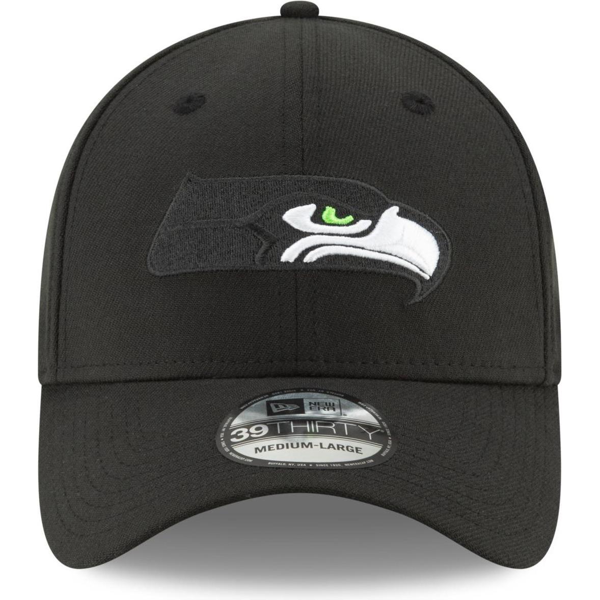 Thumbnail - New Era, Herren, Cap, 39Thirty Stretchfit NFL Elements 2.0, Schwarz, (M)