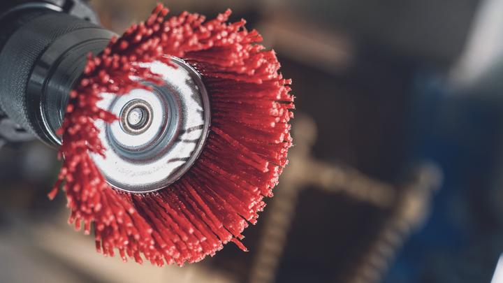 Actual product image Bosch Professional Zubehör PRO Multi Material clean disc brush, straight shaft, 75 x 1 mm (80)